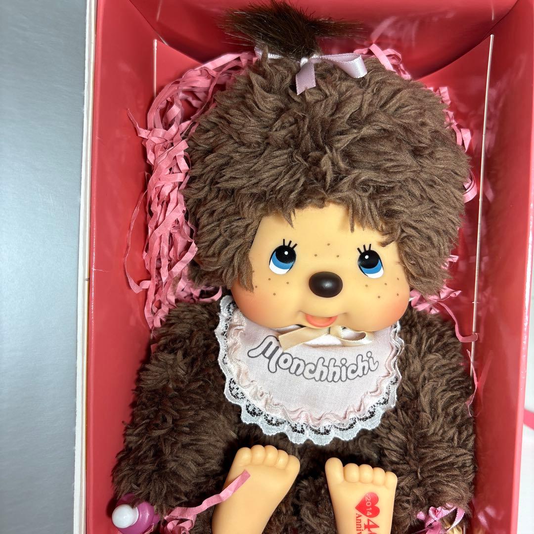 新品 2014年発売40周年記念 プードルボア 女の子 モンチッチ 455