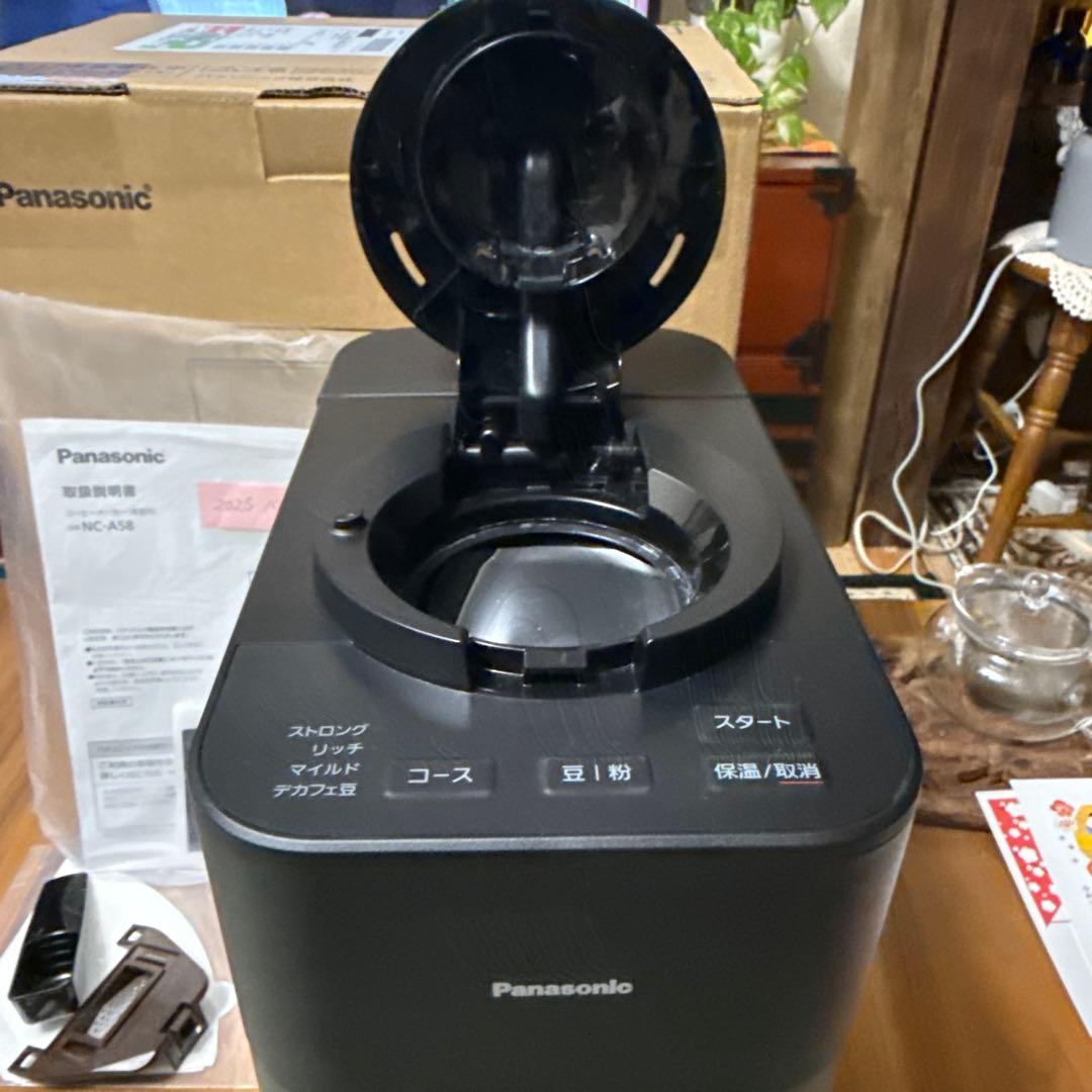 Panasonic NC-A38 コーヒーメーカー ブラック