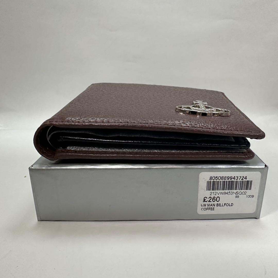 【人気！新品】ヴィヴィアンウエストウッド 二つ折り財布