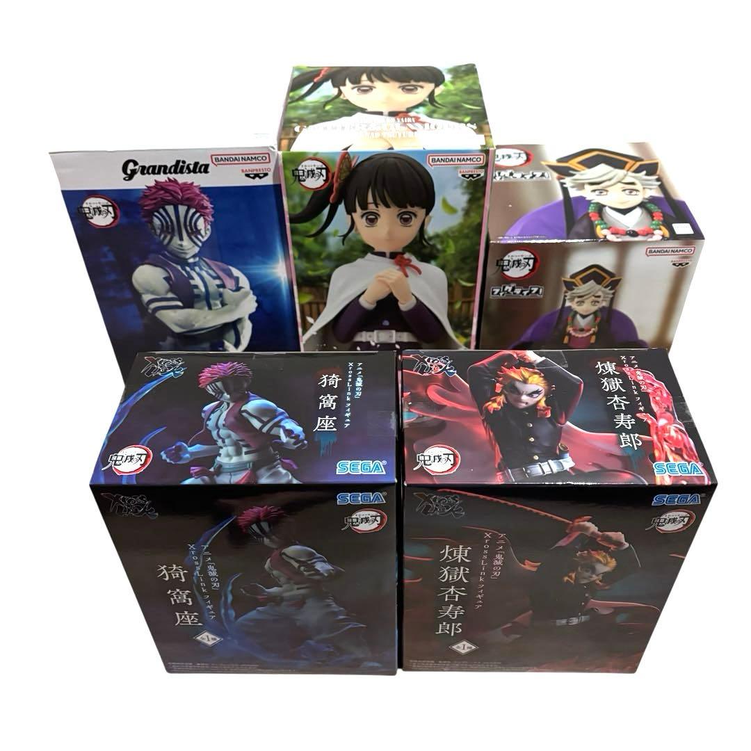 鬼滅の刃 フィギュア 栗花落カナヲ 猗窩座 童磨 煉獄杏寿郎