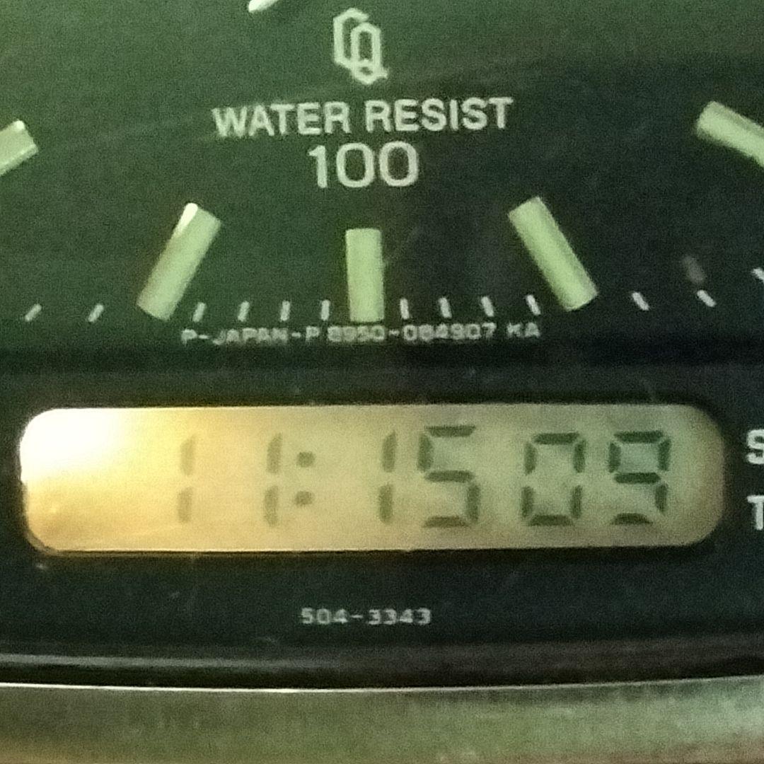 ■稼働品■ 1984年製 Citizen アナデジ デジアナ 260