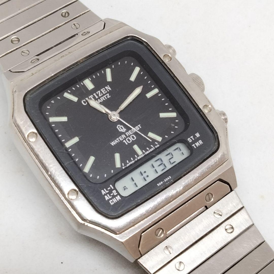 ■稼働品■ 1984年製 Citizen アナデジ デジアナ 260