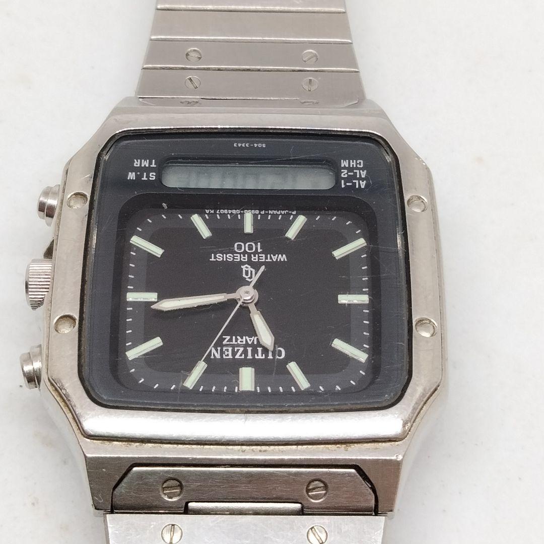 ■稼働品■ 1984年製 Citizen アナデジ デジアナ 260