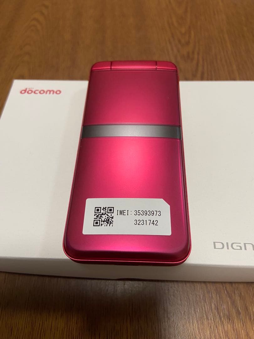 【未使用品】docomo 京セラ DIGNOケータイ KY-42C レッド色