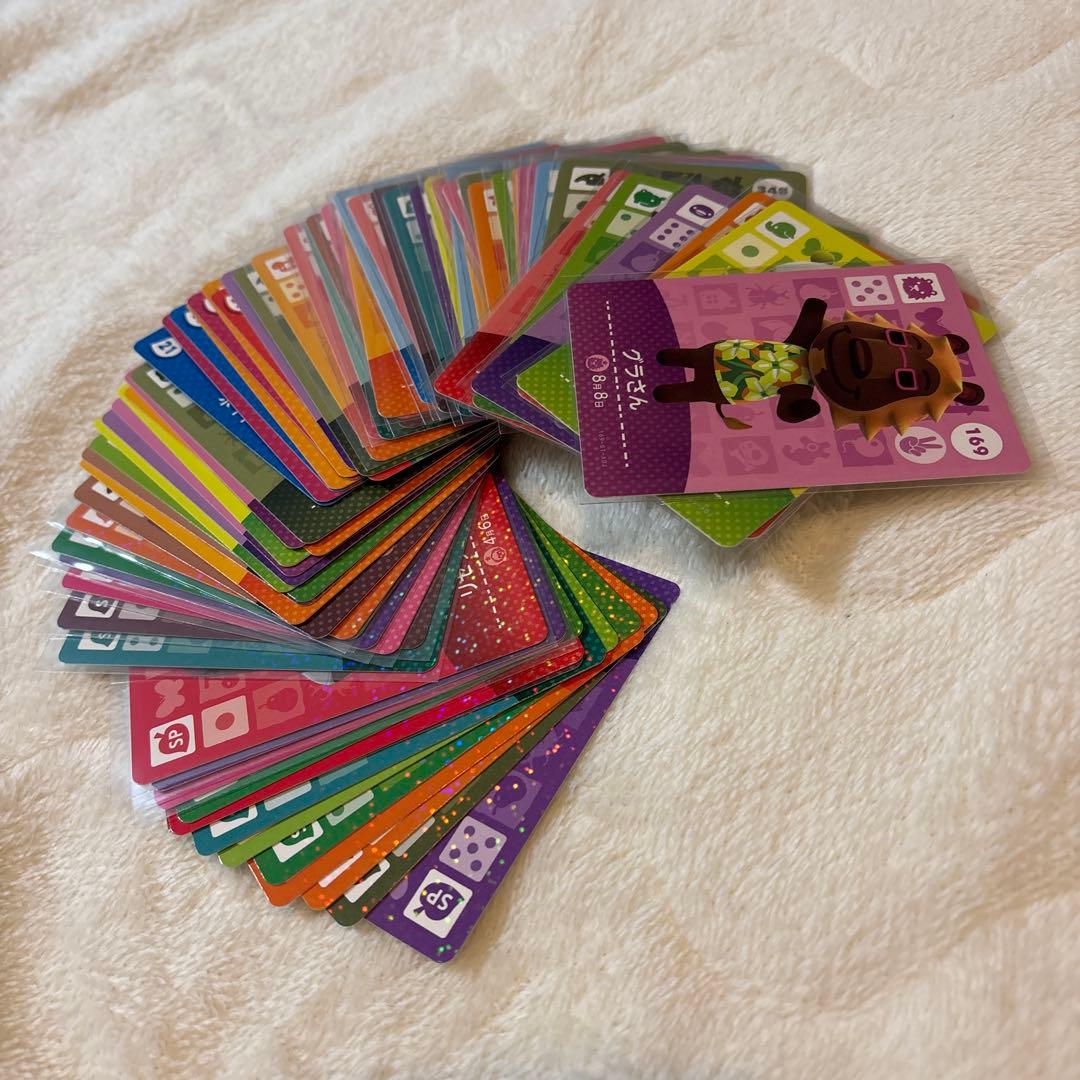 ジュン、他★74枚まとめ売り★あつ森amiiboカード