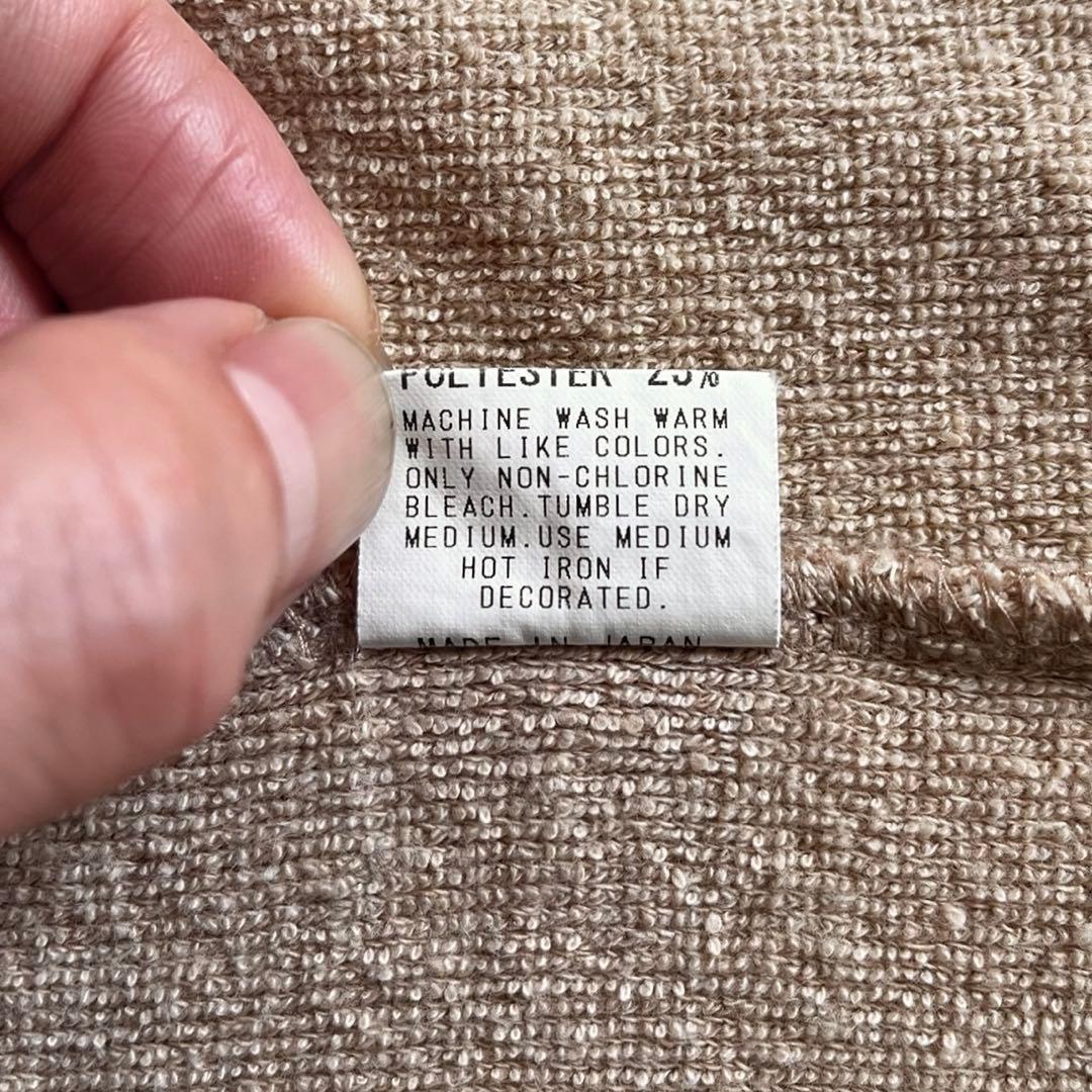 熊さん商品TENDERLOIN 初期 パイル ボーダー ジップパーカー