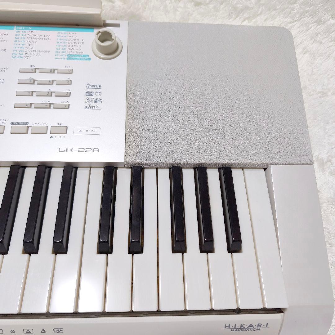 CASIO LK-228 光ナビゲーションキーボード