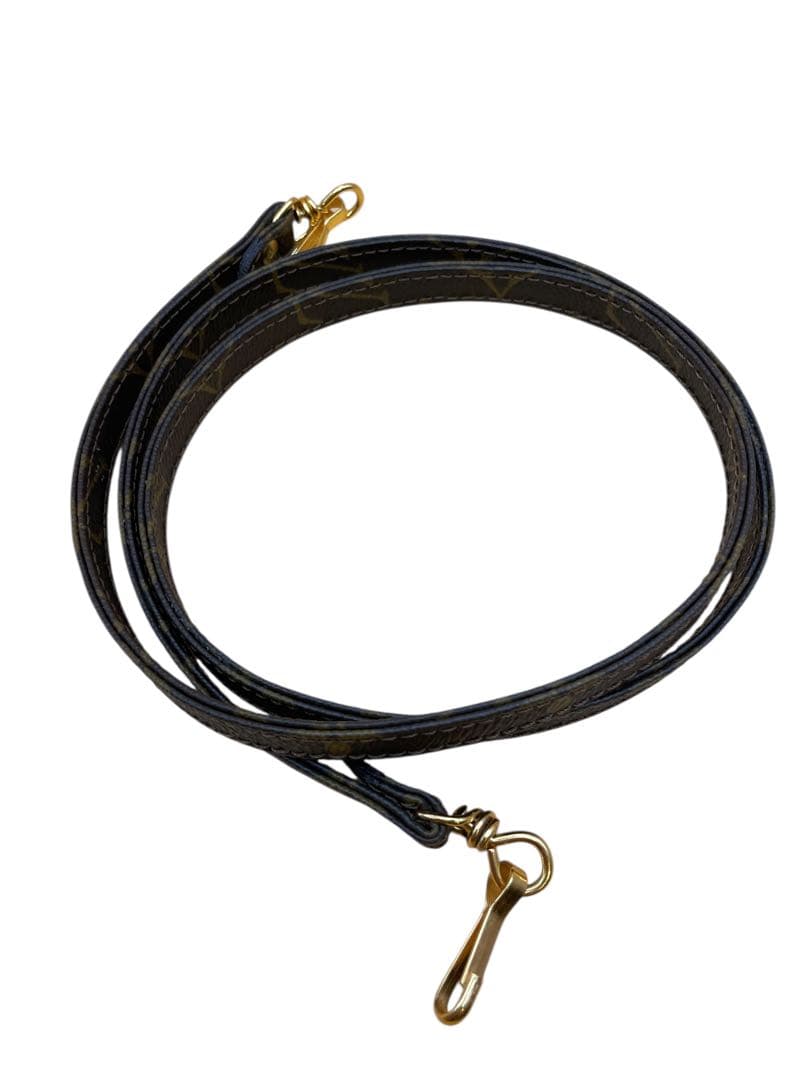 中古美品LVルイヴィトンモノグラム旧ショルダーストラップ110cm旧金具