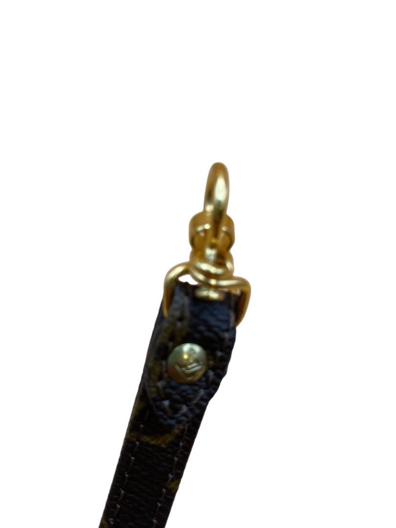 中古美品LVルイヴィトンモノグラム旧ショルダーストラップ110cm旧金具