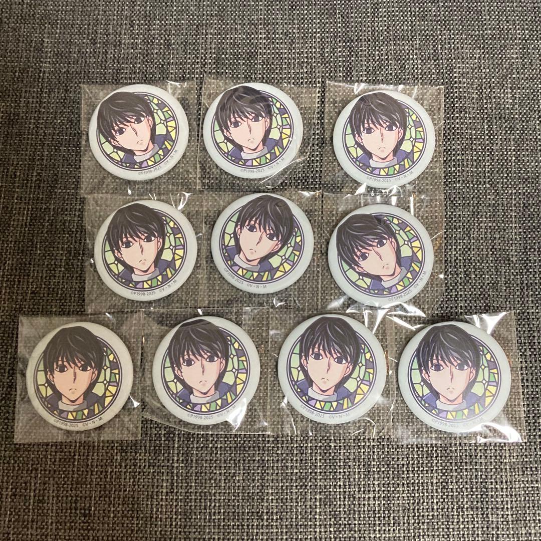 HUNTER×HUNTER イルミ 和紙缶バッジ ハンターハンター 幼少期