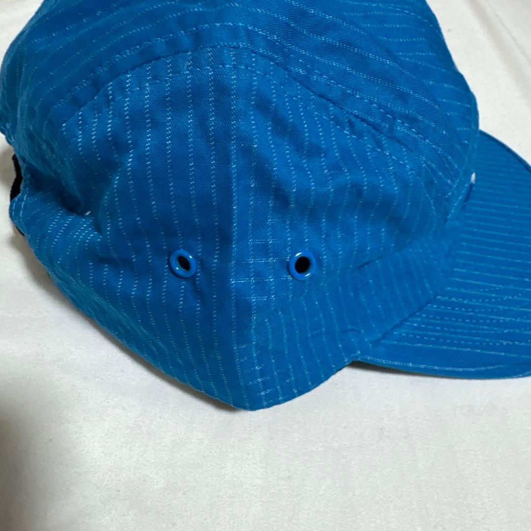 【レア】Supreme Overdyed Ripstop Camp Cap 青