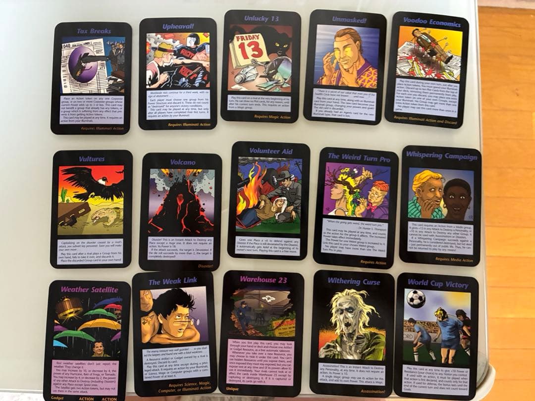 オリジナル版　限定品　イルミナティカード　60枚