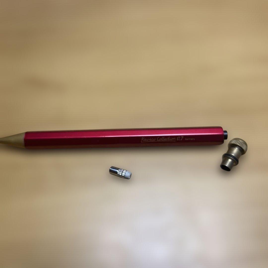 カヴェコスペシャル07 赤 シャープペンシル