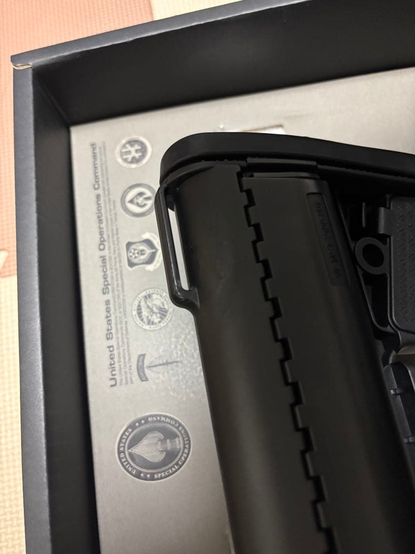 【良品】次世代電動ガンCQB-R ブラックモデル・予備マガジン×2付き