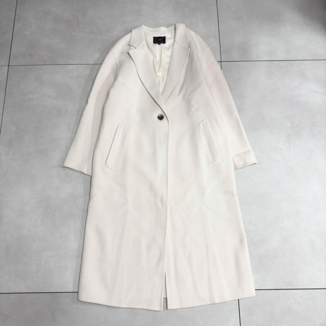 Yuzuさん専用　23区✨22AW　ウールリバー ロングコート　38　ベージュ系