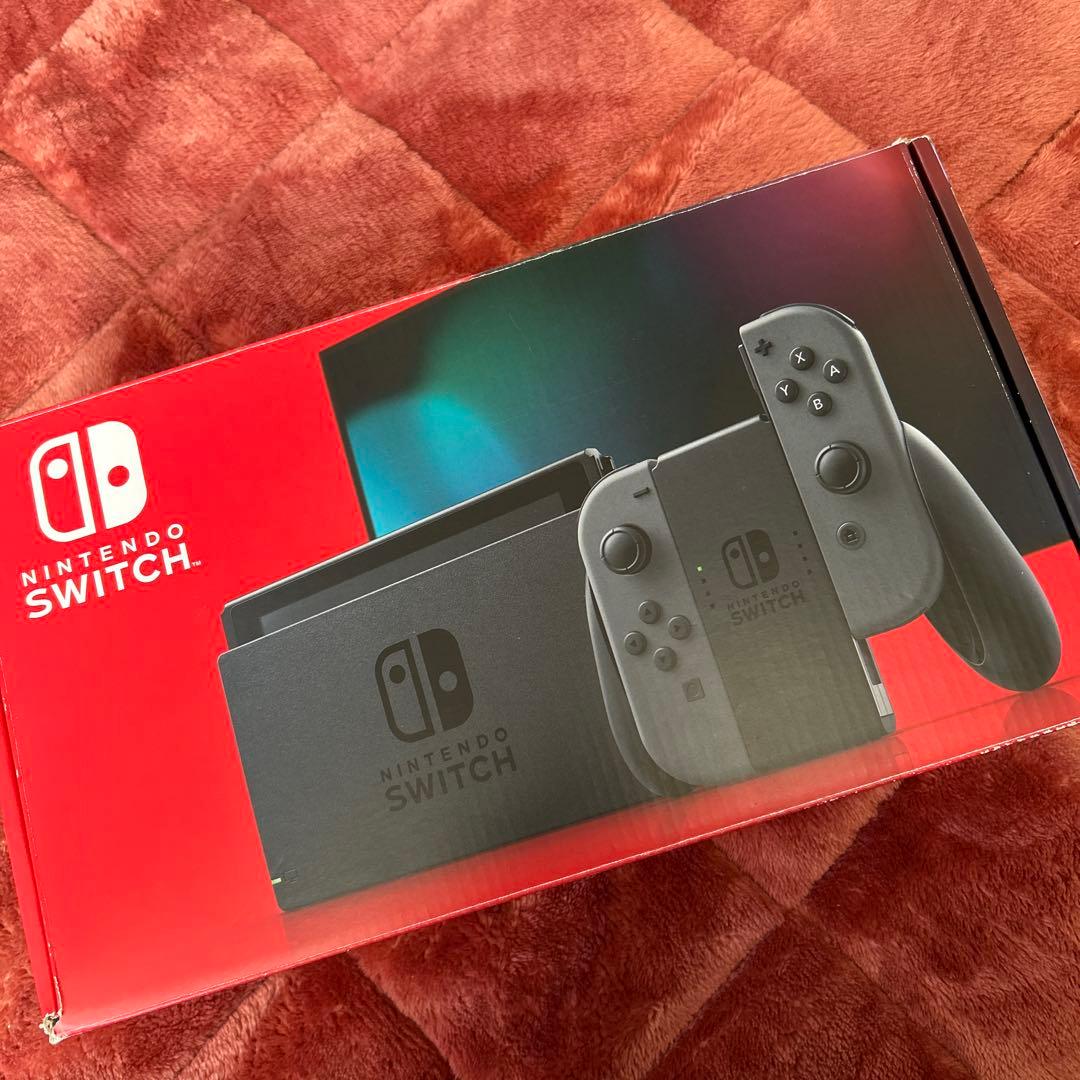 Nintendo Switch 本体 グレー/カラフルジョイコン付き