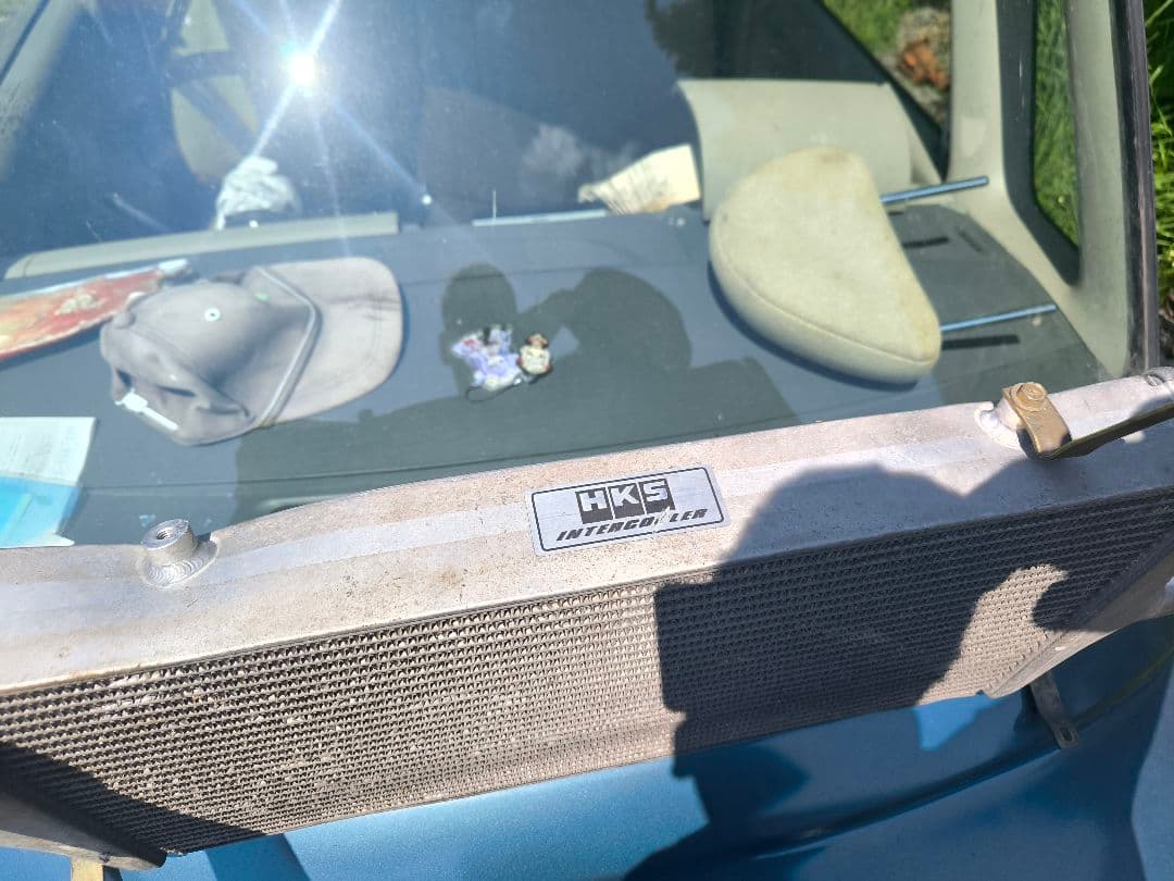 hks インタークーラー タイプs 前置き シルビア　スープラ　rx7