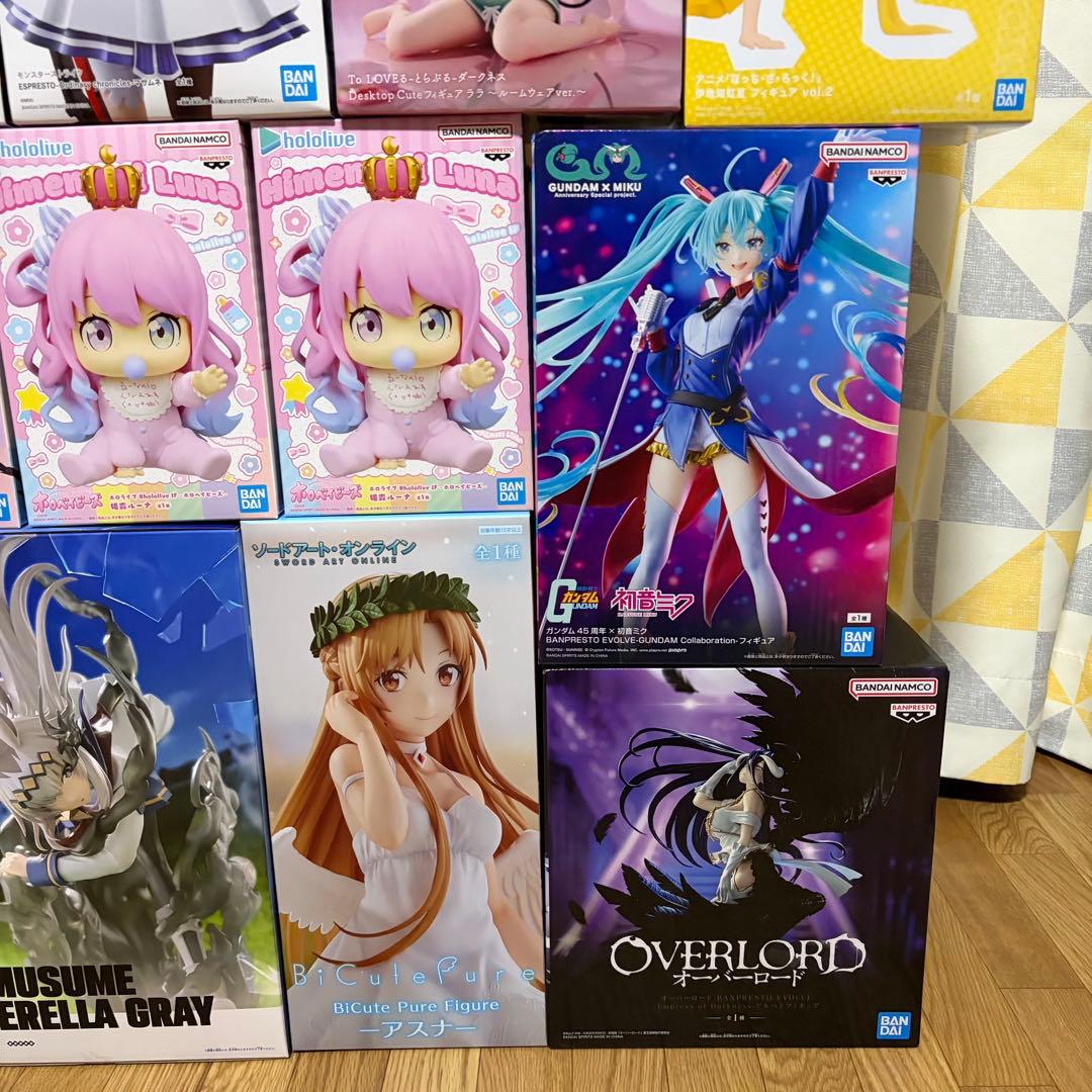 プライズフィギュア まとめ売り 美少女 初音ミク ホロライブ ウマ娘 ナムコ限定