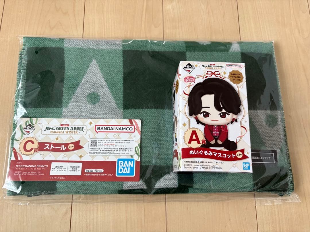 Mrs. GREEN APPLE ミセス 一番くじ A賞C賞