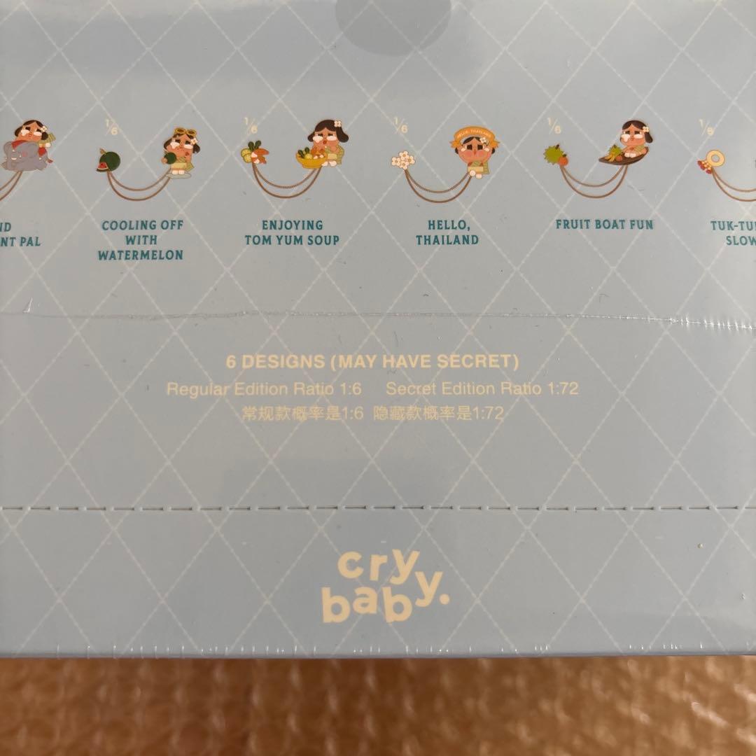 ピンズ・ピンバッジ・缶バッジ POPMART CRYBABY HELLO,THAILAND SERIES