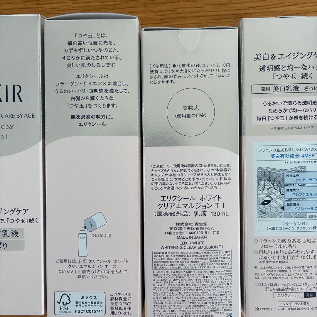 エリクシール　ホワイト　クリアエマルジョン　TⅠ