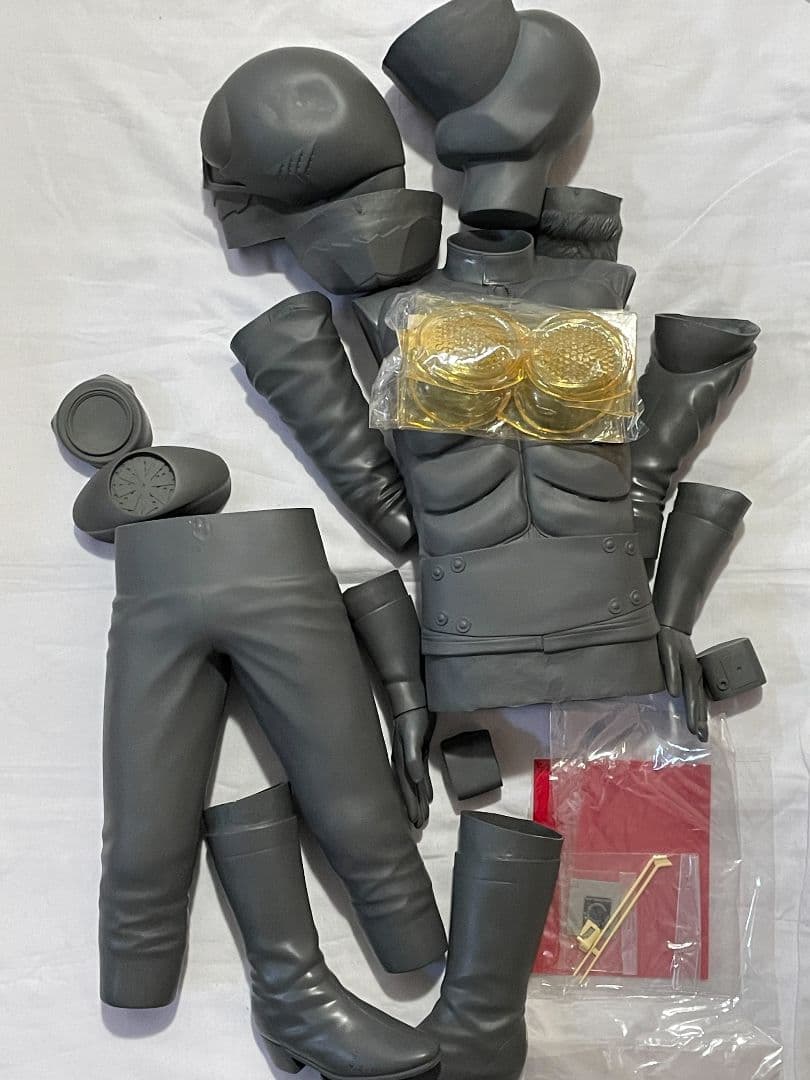 仮面ライダー 絶版 ハイパー ソフビ キット 開封 未使用 色あせ有り 現状