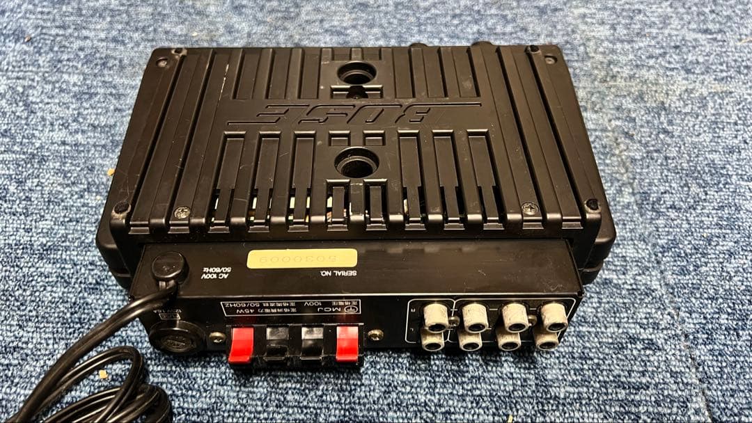 送料込! 美品 BOSE アンプ MODEL 1706Ⅱ スピーカー