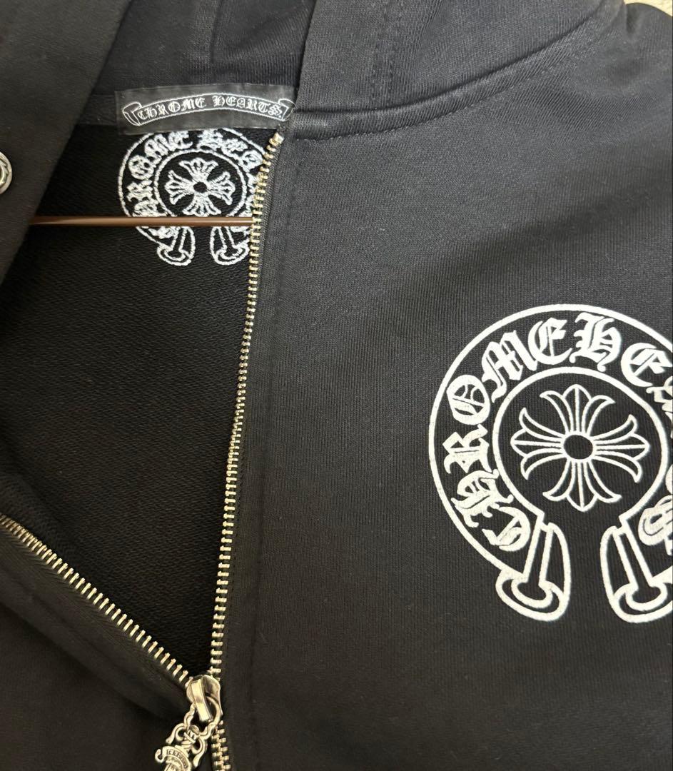 クロムハーツマルチカラージップパーカー M