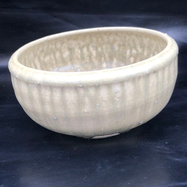 古美術品◼️釉薬の流れや溜まりがかなりステキな大きい深いお皿、大鉢、花瓶？花道具？