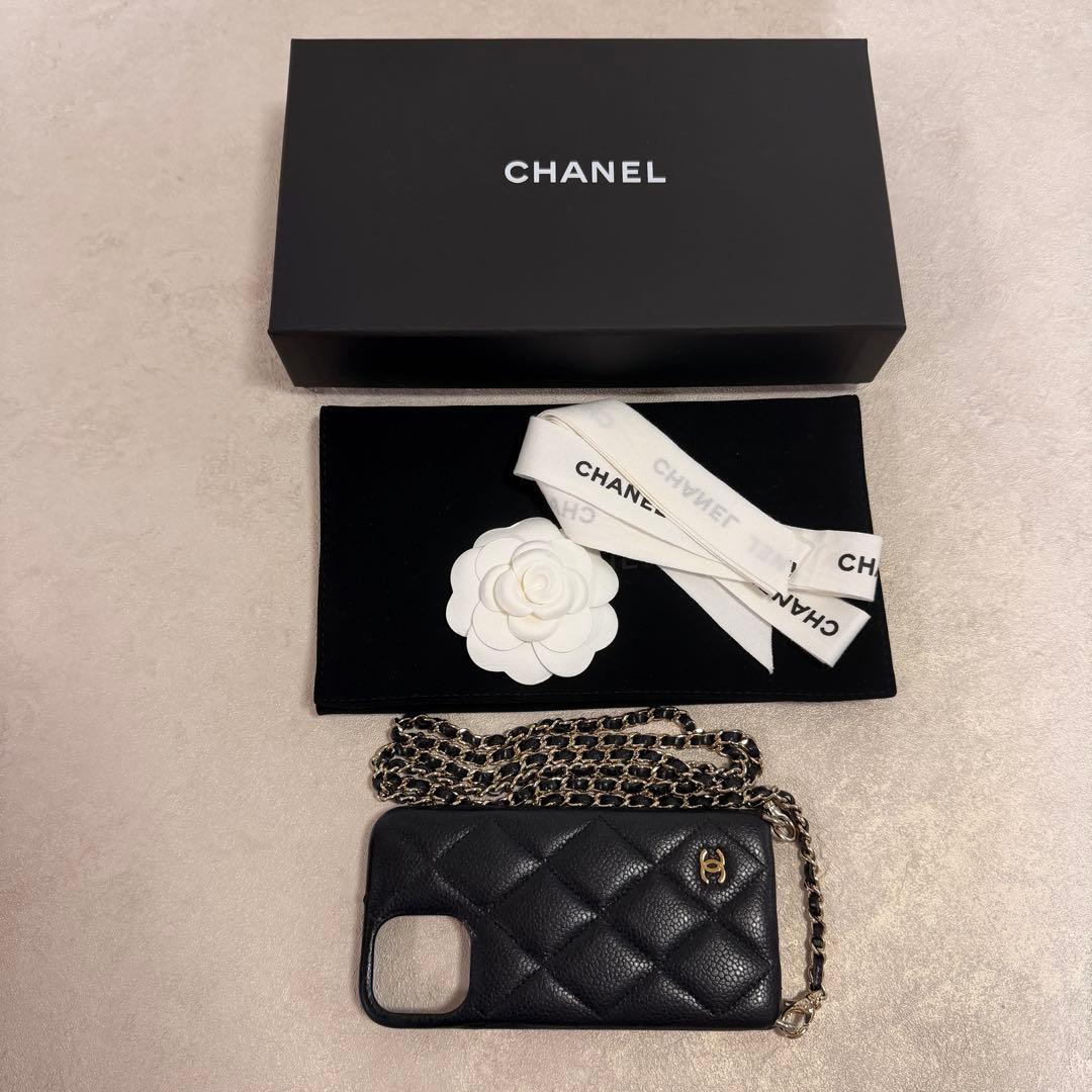 CHANEL シャネル マトラッセ iPhone12 Pro スマホ ケース