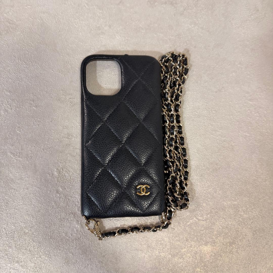 CHANEL シャネル マトラッセ iPhone12 Pro スマホ ケース