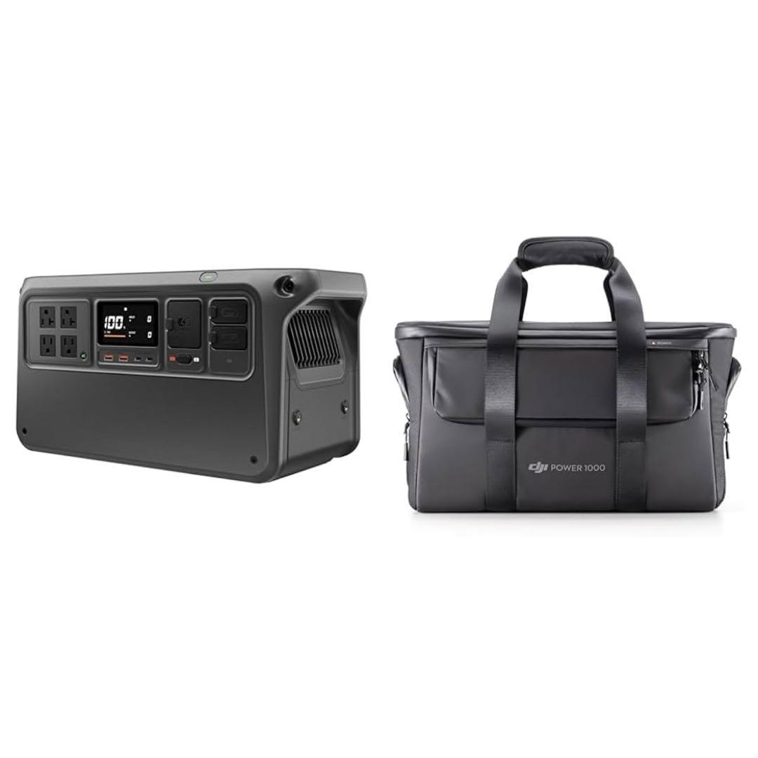 【セット販売】DJI Power 1000 V2 ポータブル電源+収納ケース