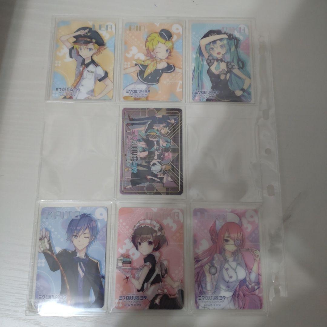 初音ミク 39culture ウエハース 第1弾 コンプリート