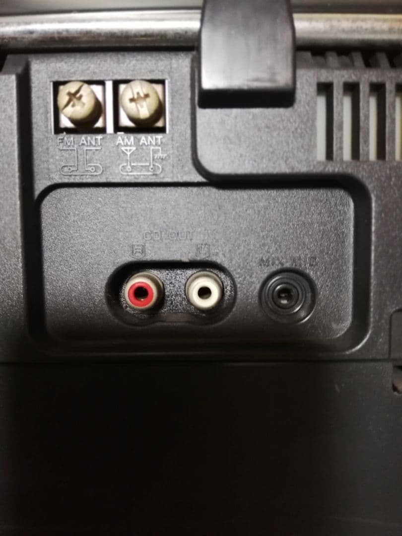 Panasonic ポータブルCDカセットプレーヤー　RX―DT701