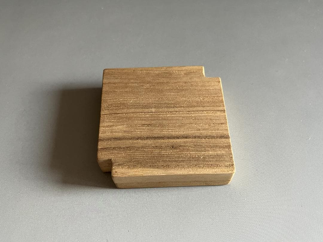 色紙香合　瓢利作　茶道具