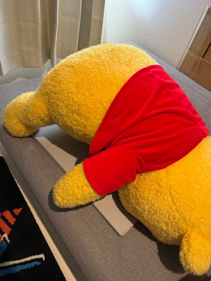 くまのプーさんBIGぬいぐるみ ディズニー購入 75cm
