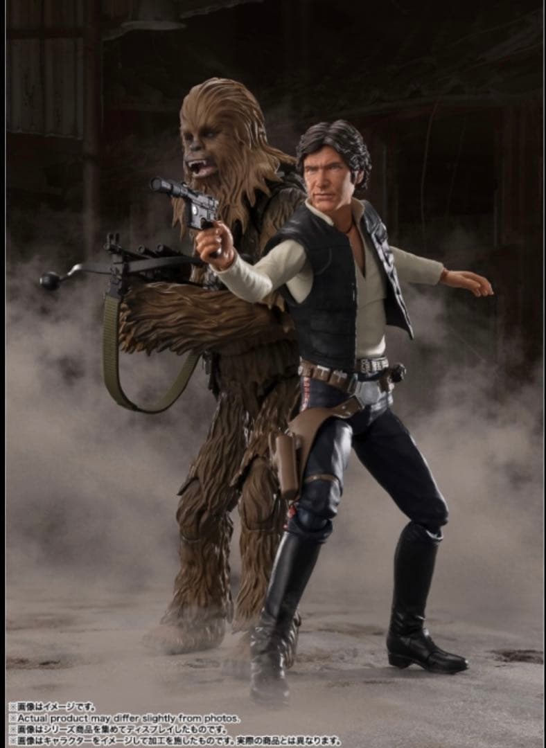 美品‼️ホットトイズ　ハン・ソロ & チューバッカ 1/6フィギュアセット