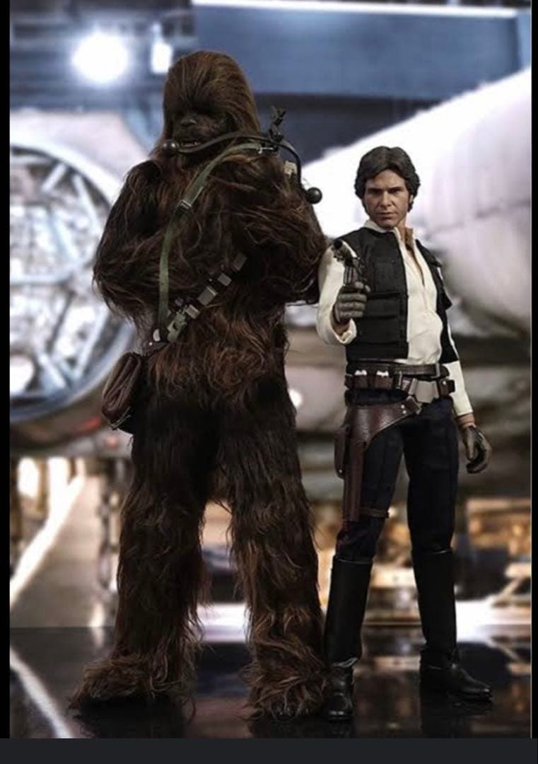 美品‼️ホットトイズ　ハン・ソロ & チューバッカ 1/6フィギュアセット