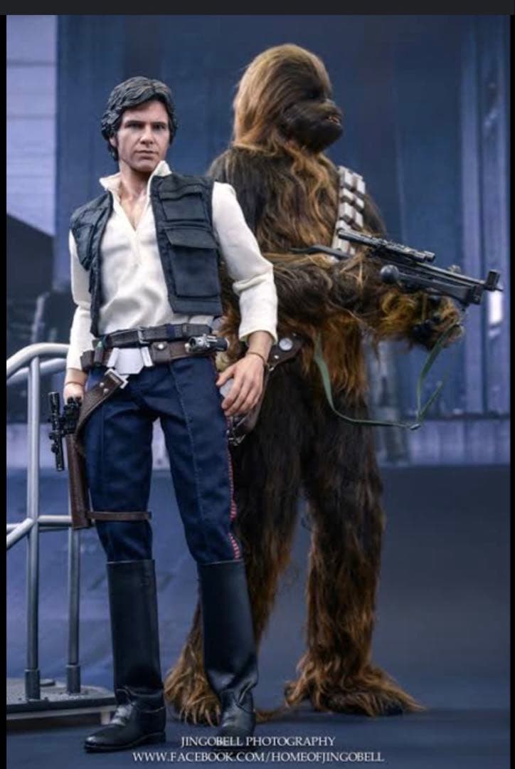 美品‼️ホットトイズ　ハン・ソロ & チューバッカ 1/6フィギュアセット