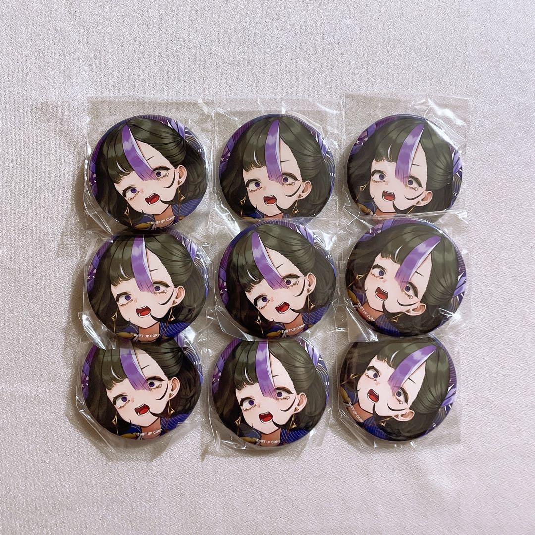 勝利の女神 NIKKE シュエン funny face 缶バッジ