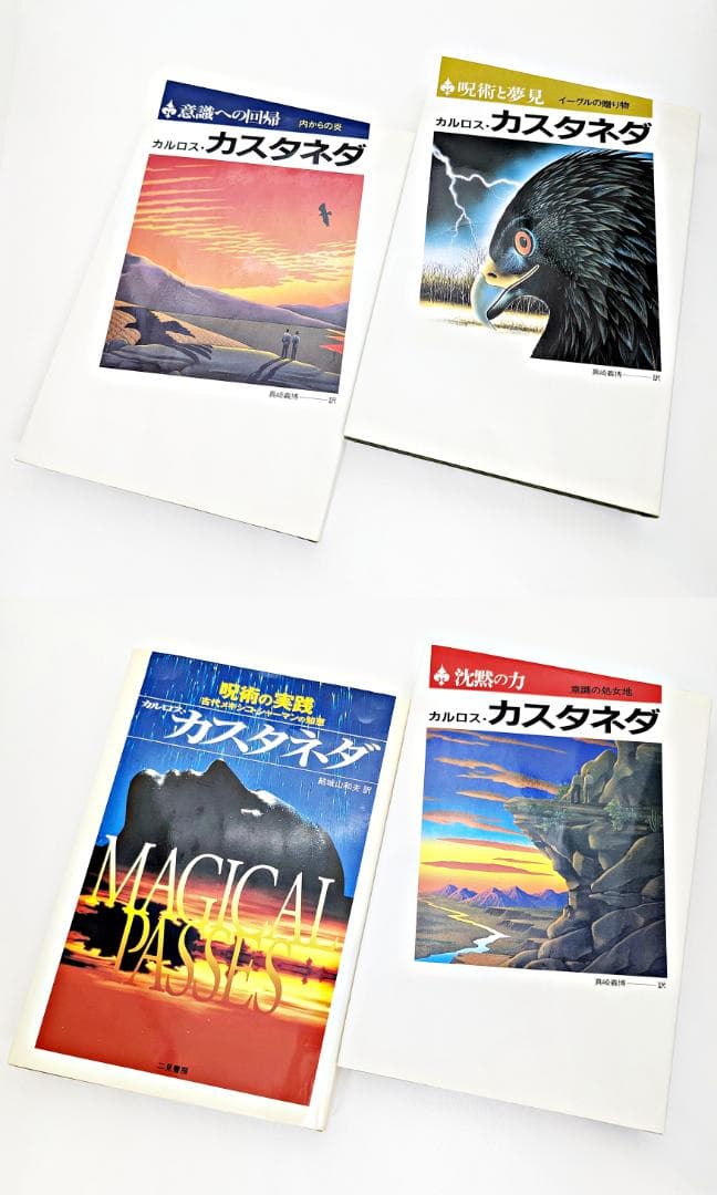 【希少】 カルロス・カスタネダ 著作9冊セット 二見書房