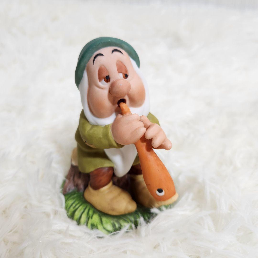 ☆ほぼ新品☆白雪姫と7人のこびと 加藤工芸　ガーデンフィギュア 陶器