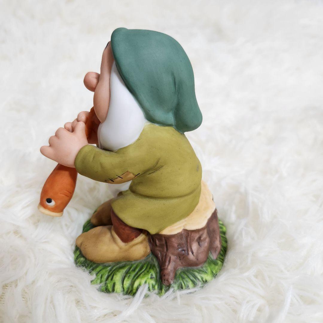 ☆ほぼ新品☆白雪姫と7人のこびと 加藤工芸　ガーデンフィギュア 陶器