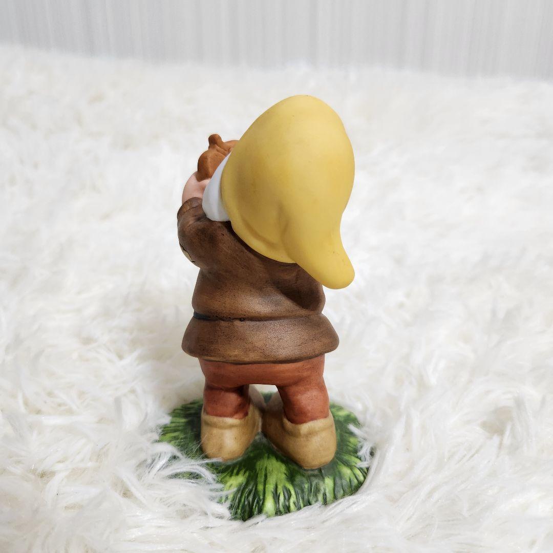 ☆ほぼ新品☆白雪姫と7人のこびと 加藤工芸　ガーデンフィギュア 陶器