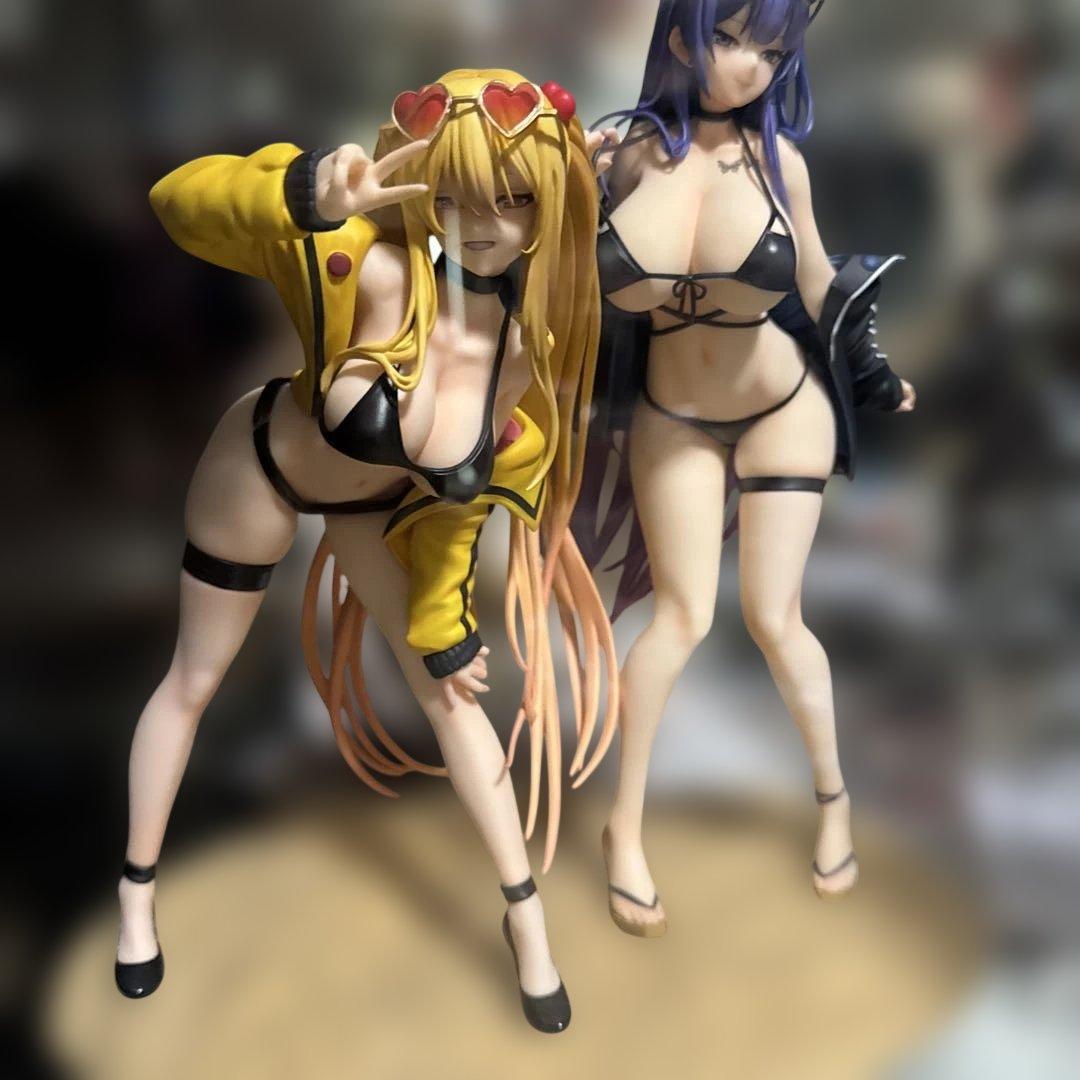 ユナ＆サユリ 専用台座付き2体セット あみあみ特典付き