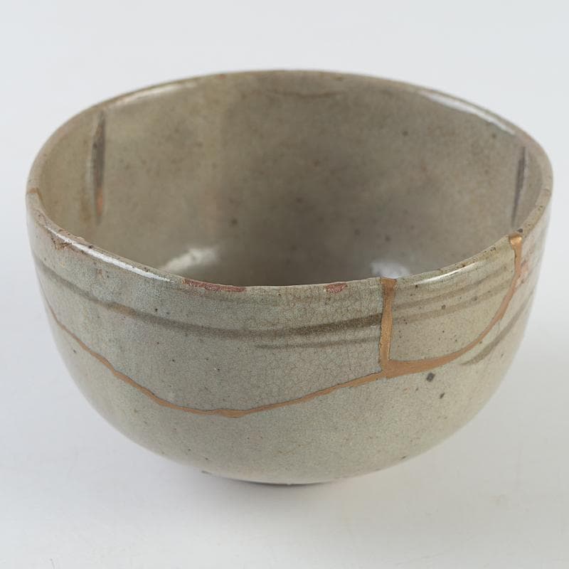 桃山時代　古唐津　木原窯　木原茶碗　時代箱付　M　R9111