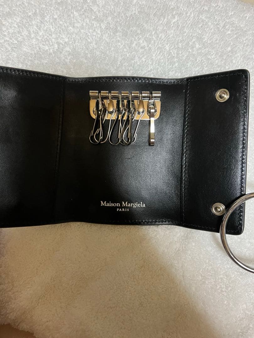 メゾンマルジェラ　ミラーキーリングウォレット
