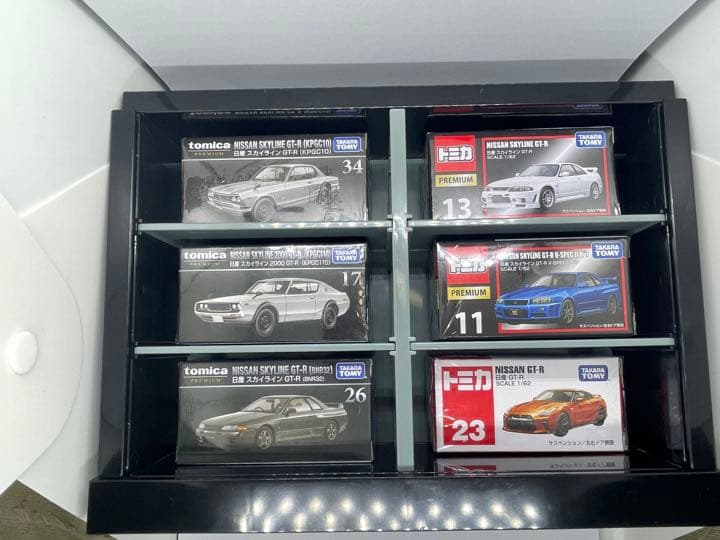 【激レア】R33絶版入り【全新品未開封】歴代GTR 6台セット売り