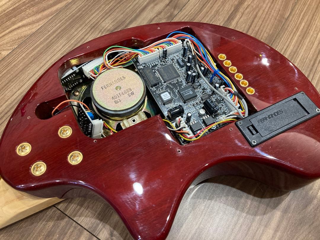 FERNANDES DIGI-ZO HYPER WR ZO-3 コンデンサ交換み