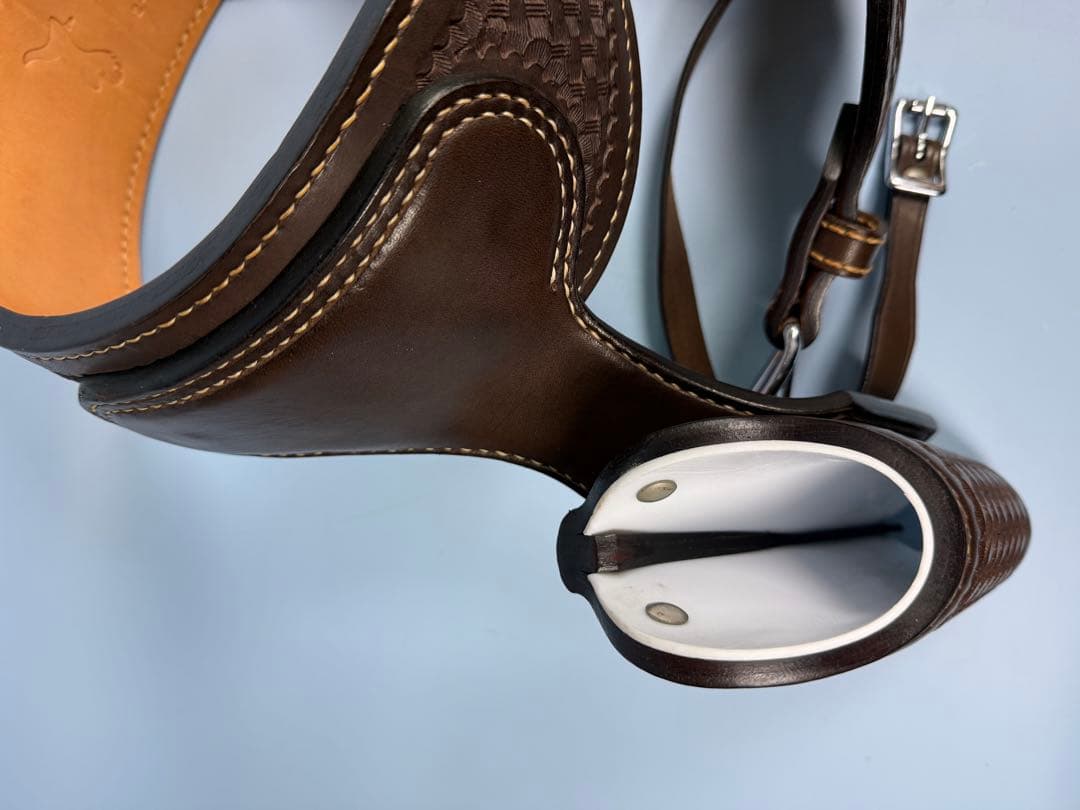 コルト山田製SAAファストドロー専用リグ（ダークブラウン）